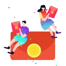 Floating Bonus Icon for App Download